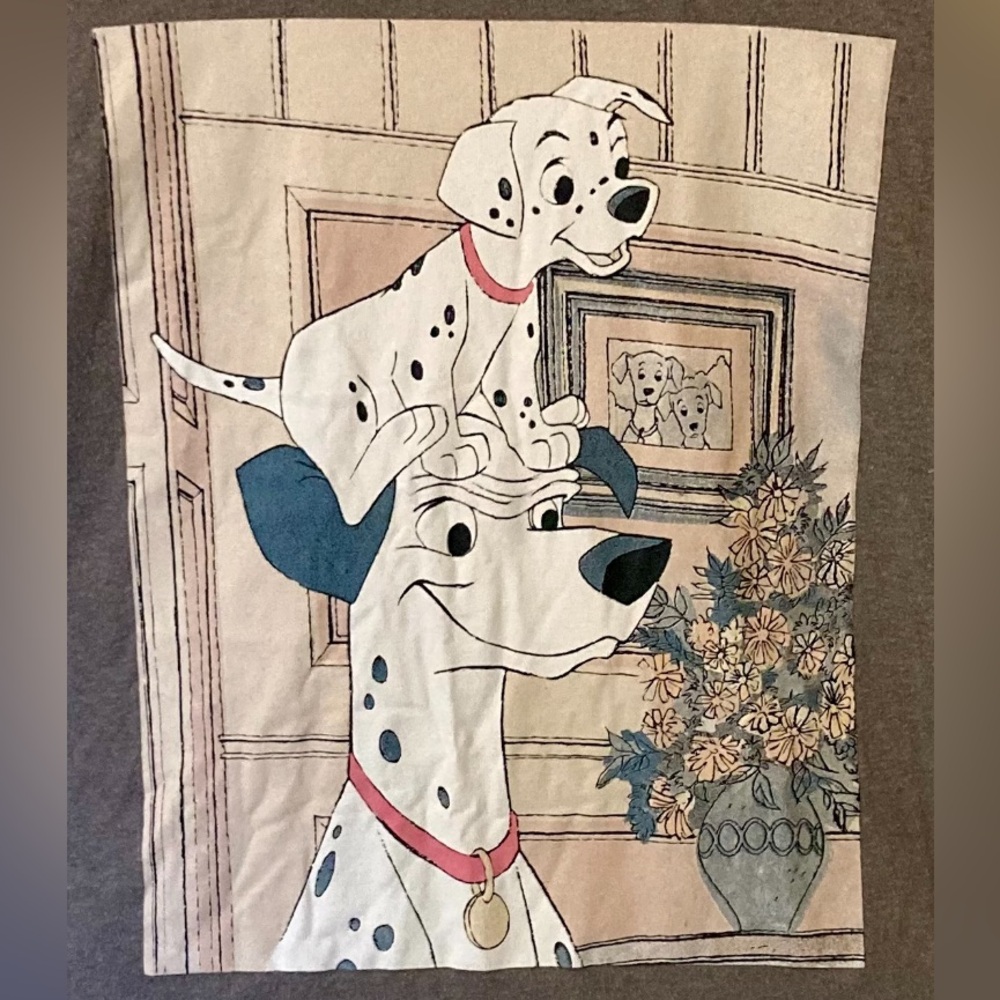 Grey Disney 101 Dalmatian Tee.